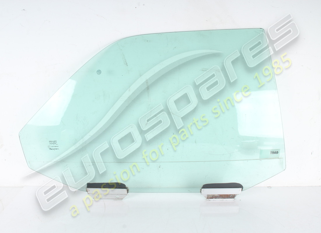 USADO Maserati VIDRIO DE VENTANA DE PUERTA DELANTERA DERECHA. NÚMERO DE PIEZA 377700630 (1)
