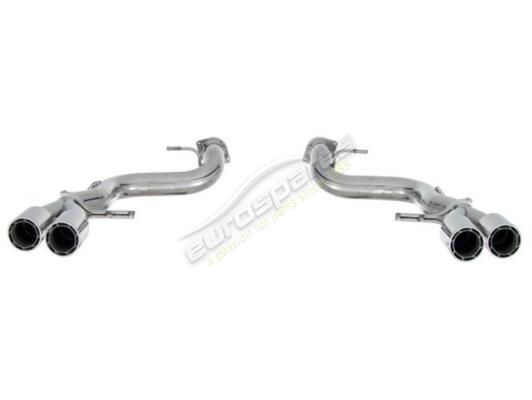 nuevo tubi 599 kit silenciadores de tubos rectos gtb con mini propella sin válvula número de pieza tsfe599c06.003.at