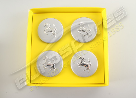 nuevo ferrari kit de tapa central de rueda (plata) número de pieza 70001467