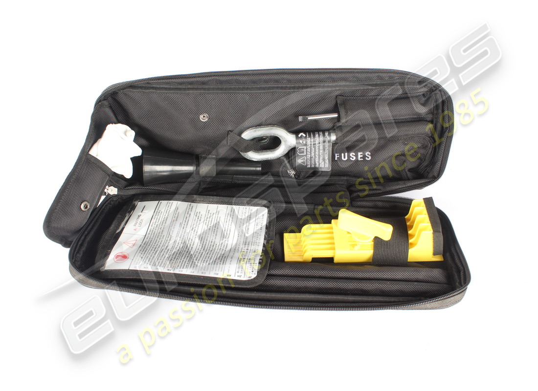 bolsa de herramientas completa de ferrari usada. número de parte 748569 (3)