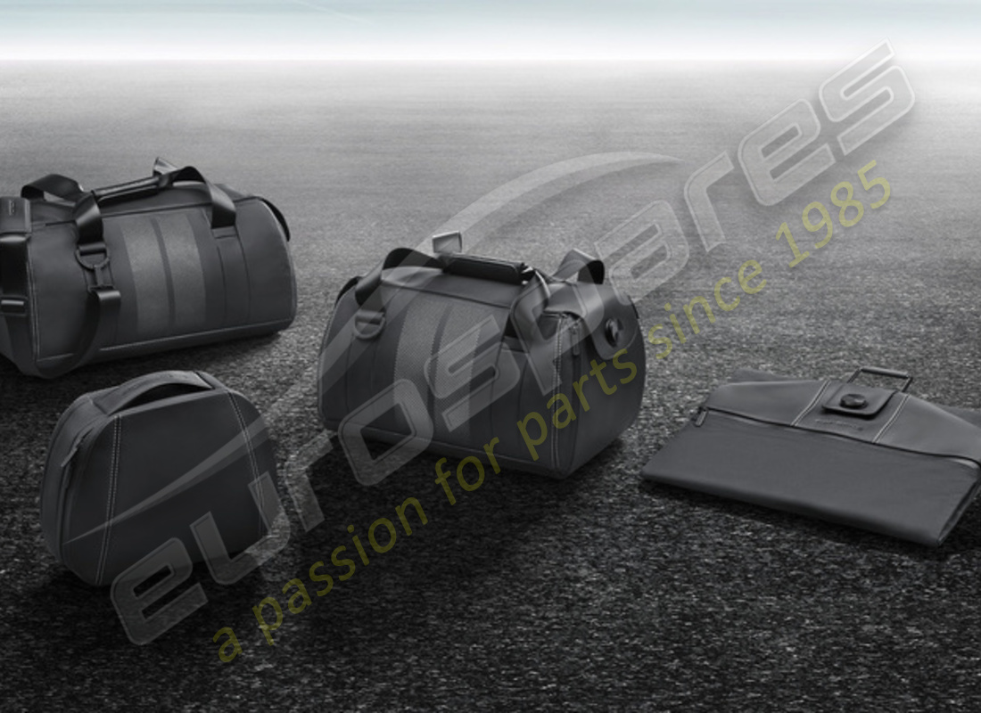 nuevo juego de porsche bolsas de viaje. número de parte 99104400060 (1)