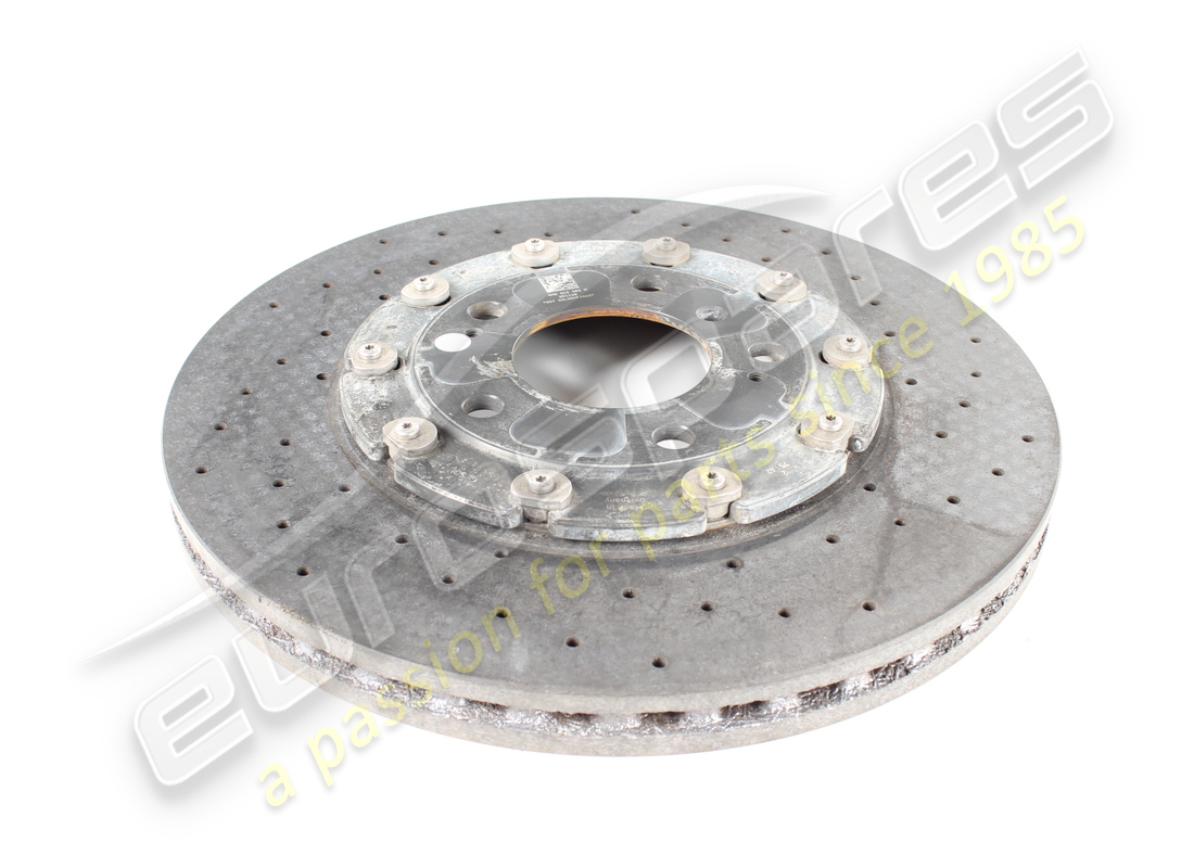 disco de freno cerámico usado lamborghini (ventilado), 370 x 30. número de pieza 4m0615602h (2)