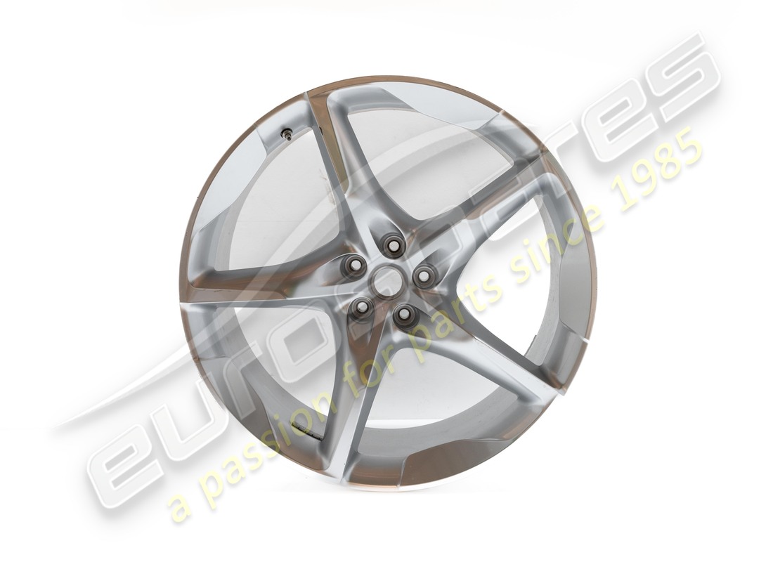 NUEVA (OTRA) Ferrari RUEDA TRASERA DERECHA 23'' (PLATA LÍQUIDA). NÚMERO DE PIEZA 895988 (1)