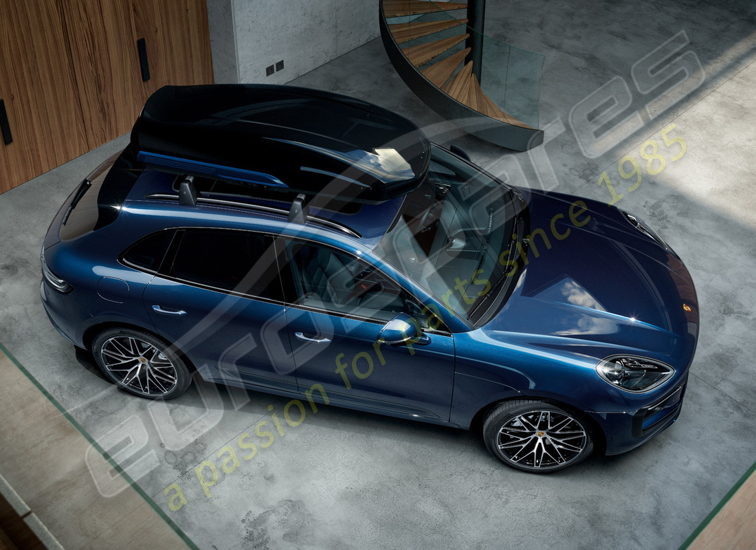 nuevo porsche cofre de techo en negro (alto brillo). número de pieza 9y0044870 (5)