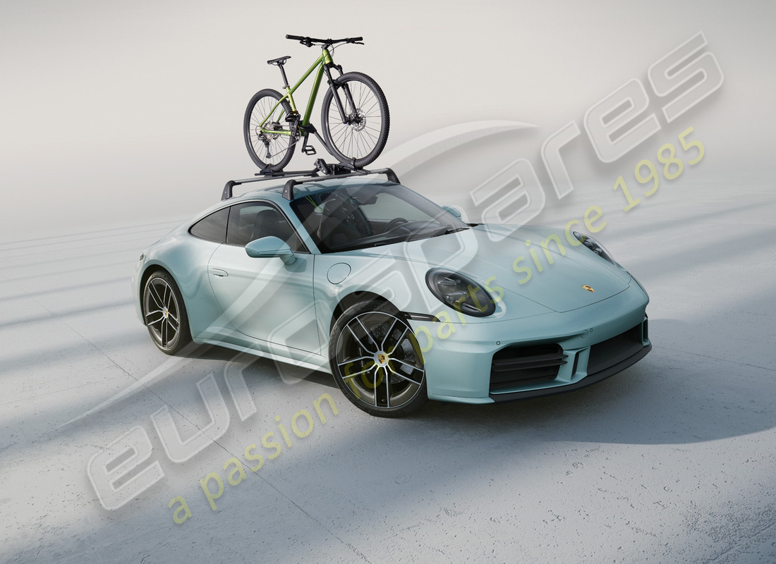 nuevo portabicicletas porsche. número de pieza 95b044831 (18)