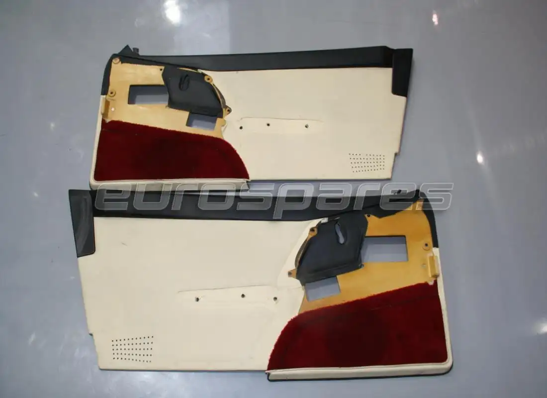 ferrari par de paneles de puertas negros usados. número de parte 64521700pair (1)