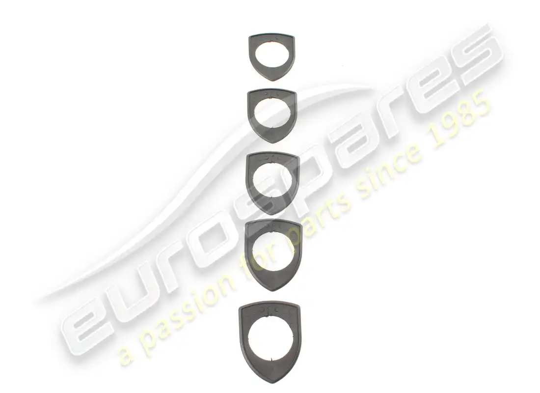 nuevo porsche número de pieza del respaldo de la insignia del capó 7l5853611b