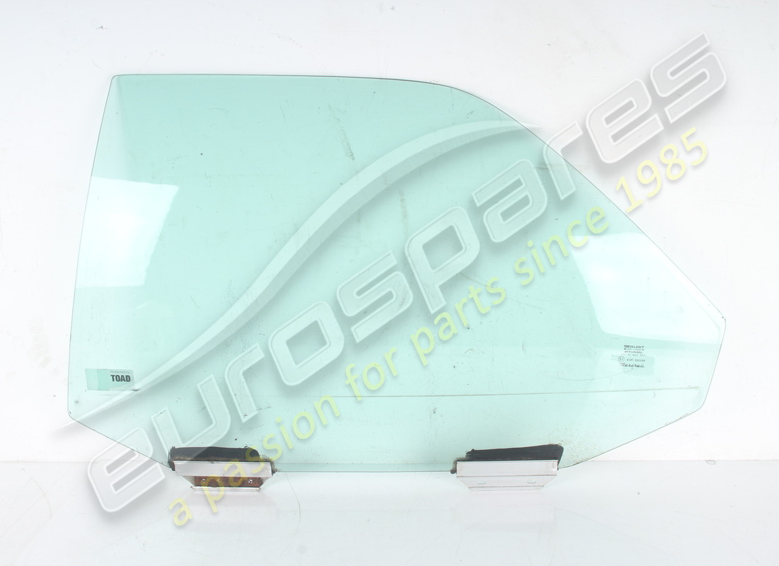 USADO Maserati VIDRIO DE VENTANA DE PUERTA DELANTERA IZQUIERDA. NÚMERO DE PIEZA 377700629 (1)