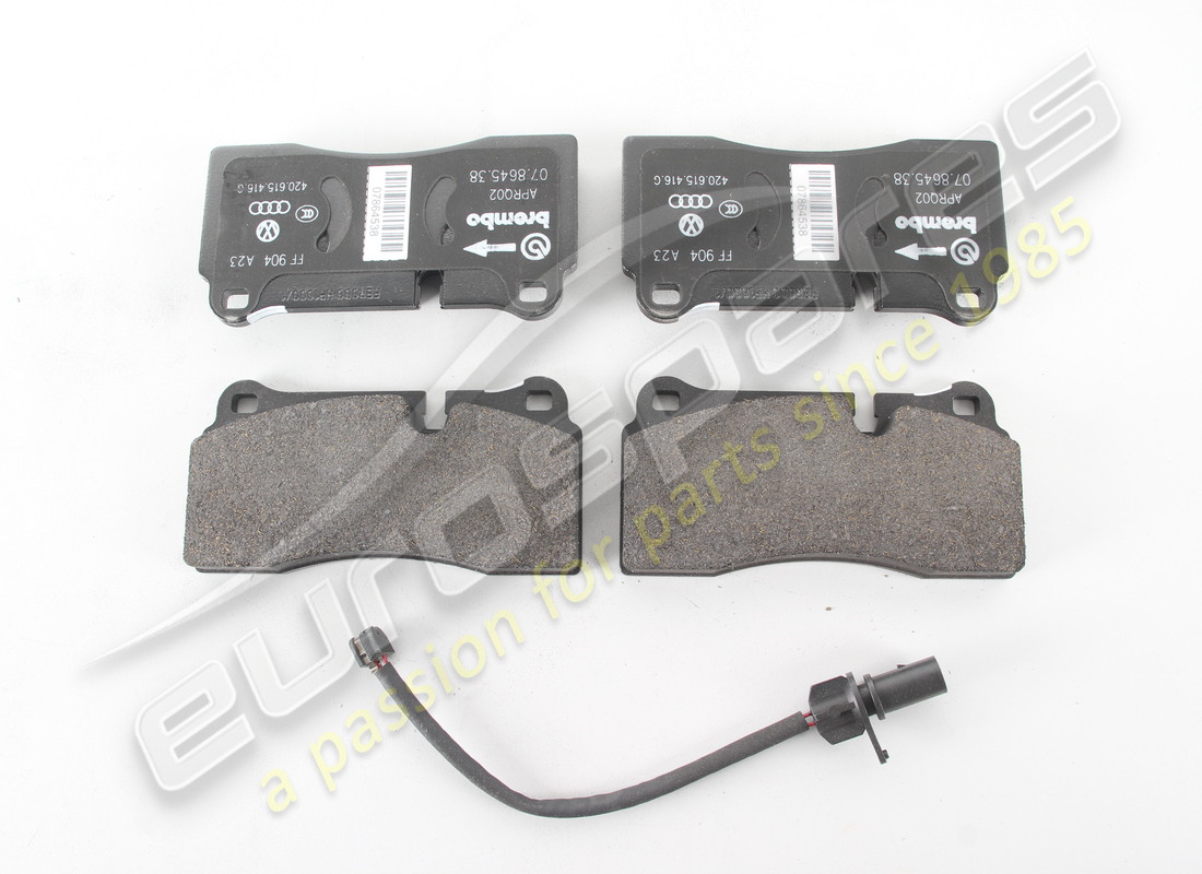 nuevo lamborghini 1 conjunto de pastillas de freno con. número de pieza 4s0698451ac (1)