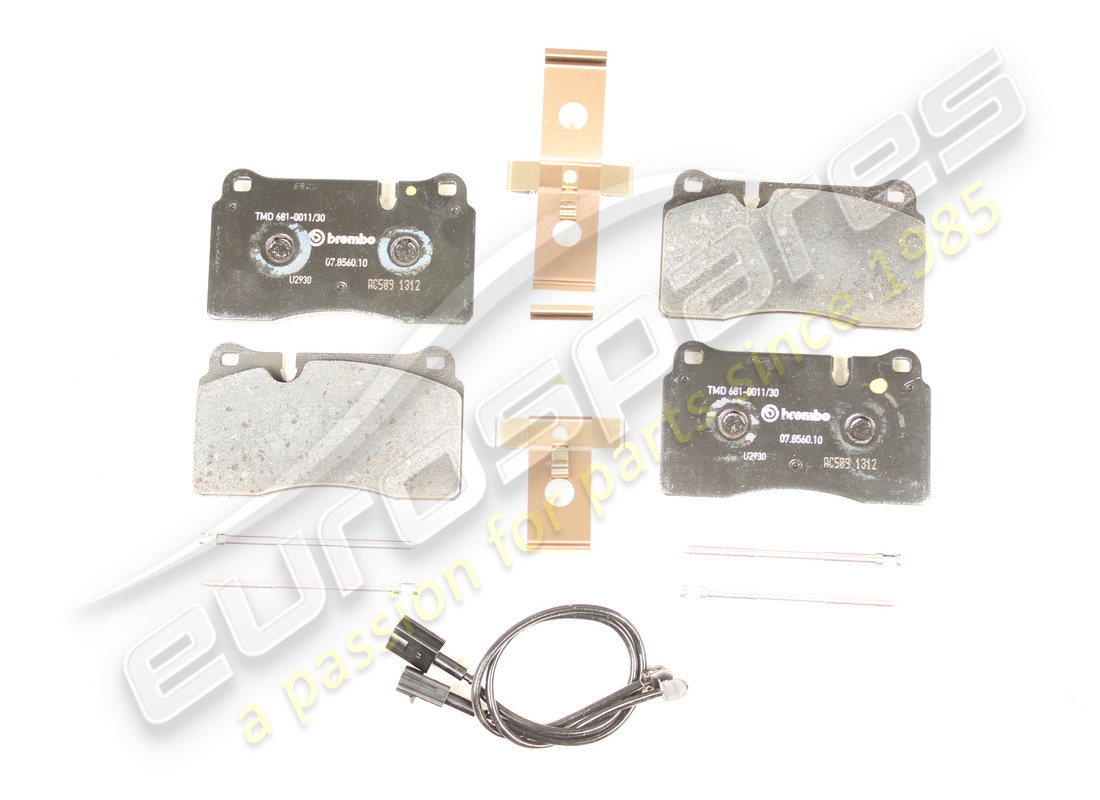 nuevo kit de pastillas de freno trasero maserati-fc:04. número de pieza 980920046 (1)