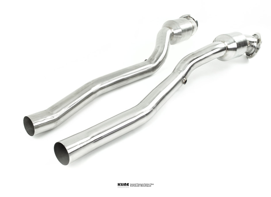 nuevo juego de tuberías cat kline innovation 200cell - acero inoxidable. número de pieza klfer812200csss (2)