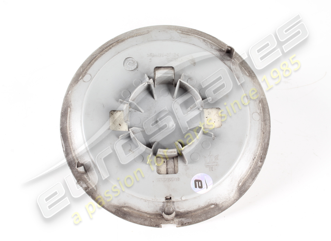 emblema de tapa de rueda usado maserati ss - 670013626. número de pieza 670010510 (2)