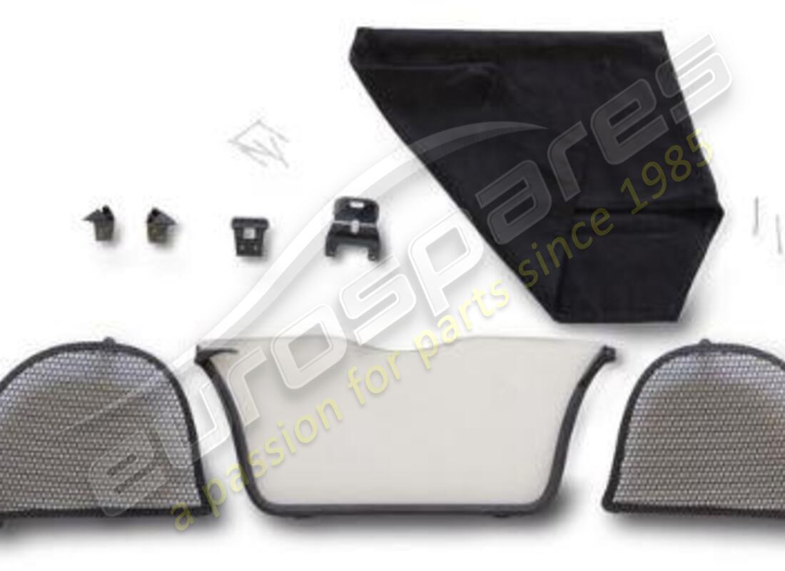 nuevo porsche kit de instalación del deflector de viento. número de parte 00004480078 (1)