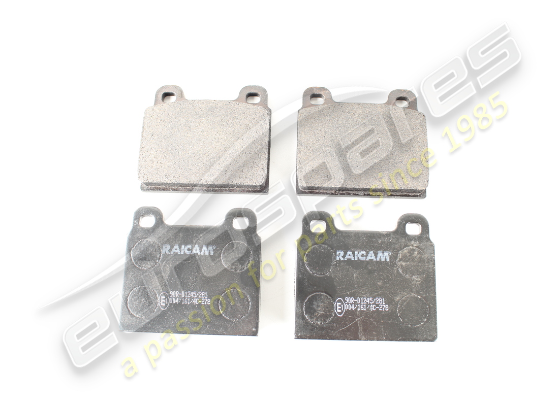 NUEVO Eurospares JUEGO DE ALMOHADILLAS FRONTALES. NÚMERO DE PARTE 108133 (1)