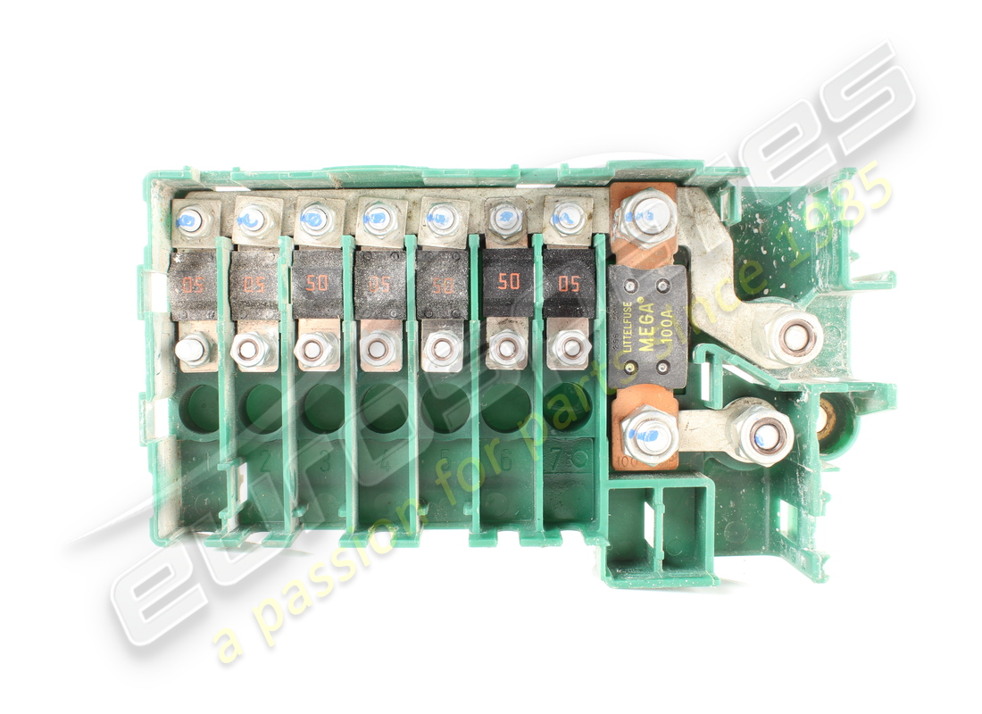 TIRA DE FUSIBLES USADA LAMBORGHINI. NÚMERO DE PIEZA N10525601 (3) tira de fusibles usada lamborghini. número de pieza n10525601 (3)