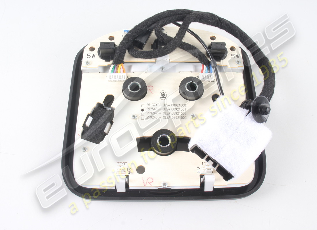 nueva (otra) maserati lámpara de domo. número de pieza 257548 (6)