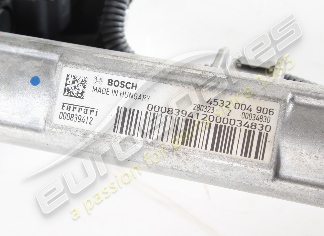 caja de dirección eléctrica completa dañada ferrari. número de pieza 839412 (8)