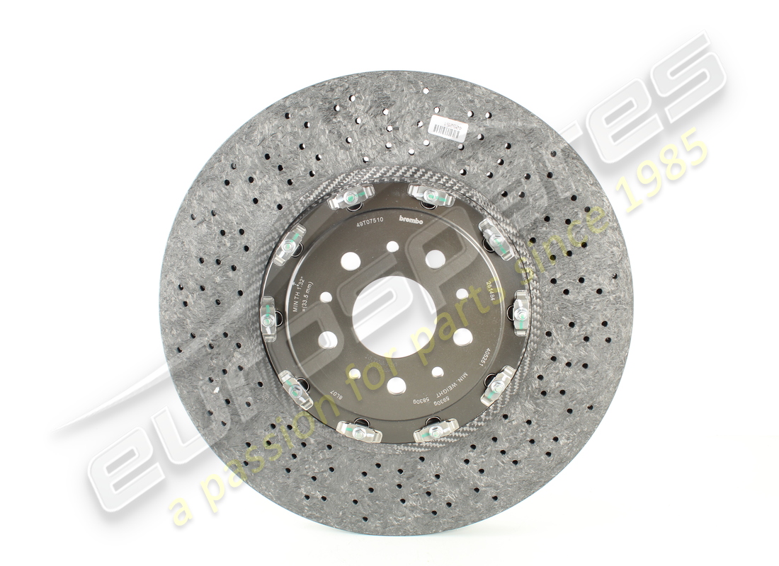 new ferrari brake disc 390x34 ccm+cc. part number 251484 (1)