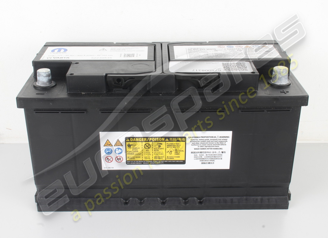 batería nueva maserati. número de pieza 675008317 (1)
