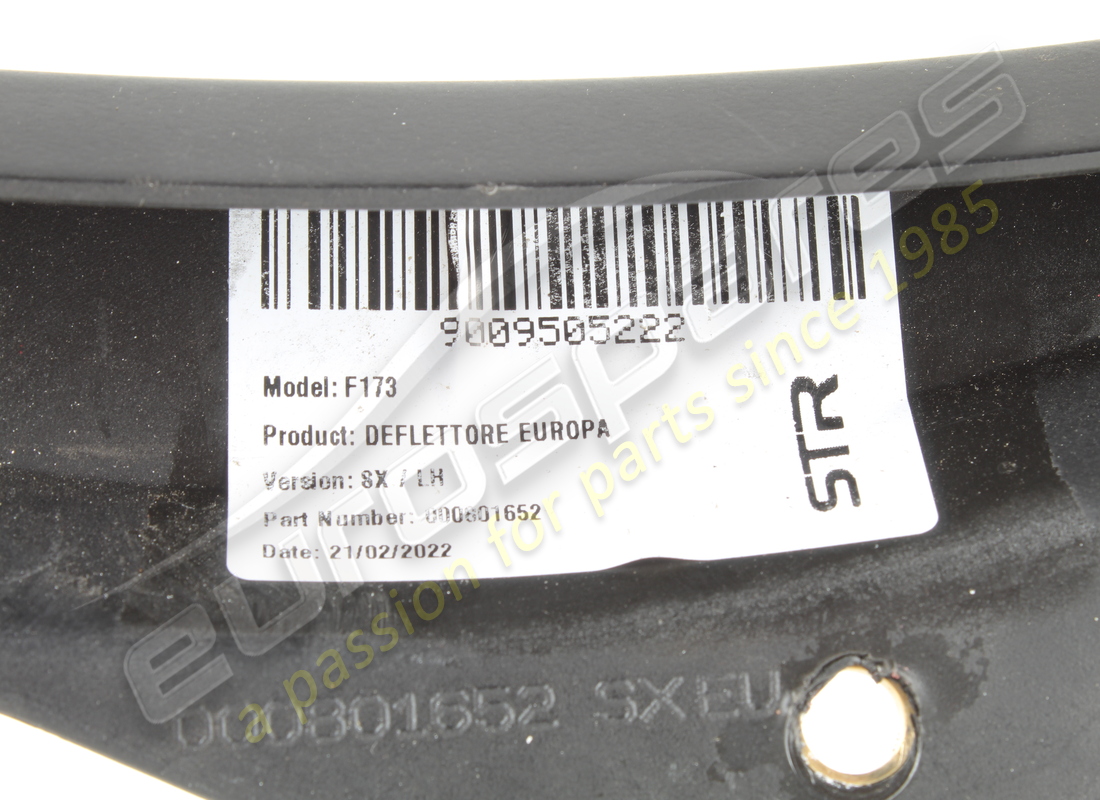 usado ferrari deflettore sx nero. número de parte 801652 (3)