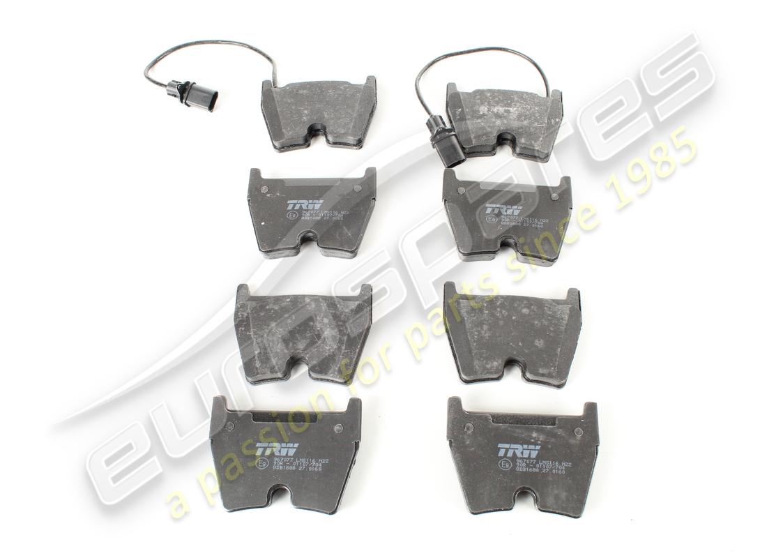 nuevo eurospares delantero pastillas de freno para disco de acero. número de pieza 400698151 (1)
