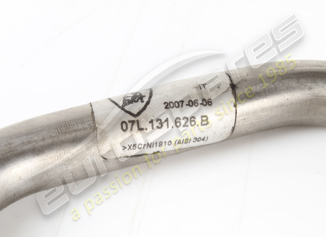TUBO DE CONEXIÓN USADO LAMBORGHINI. NÚMERO DE PIEZA 07L131626B (4) tubo de conexión usado lamborghini. número de pieza 07l131626b (4)