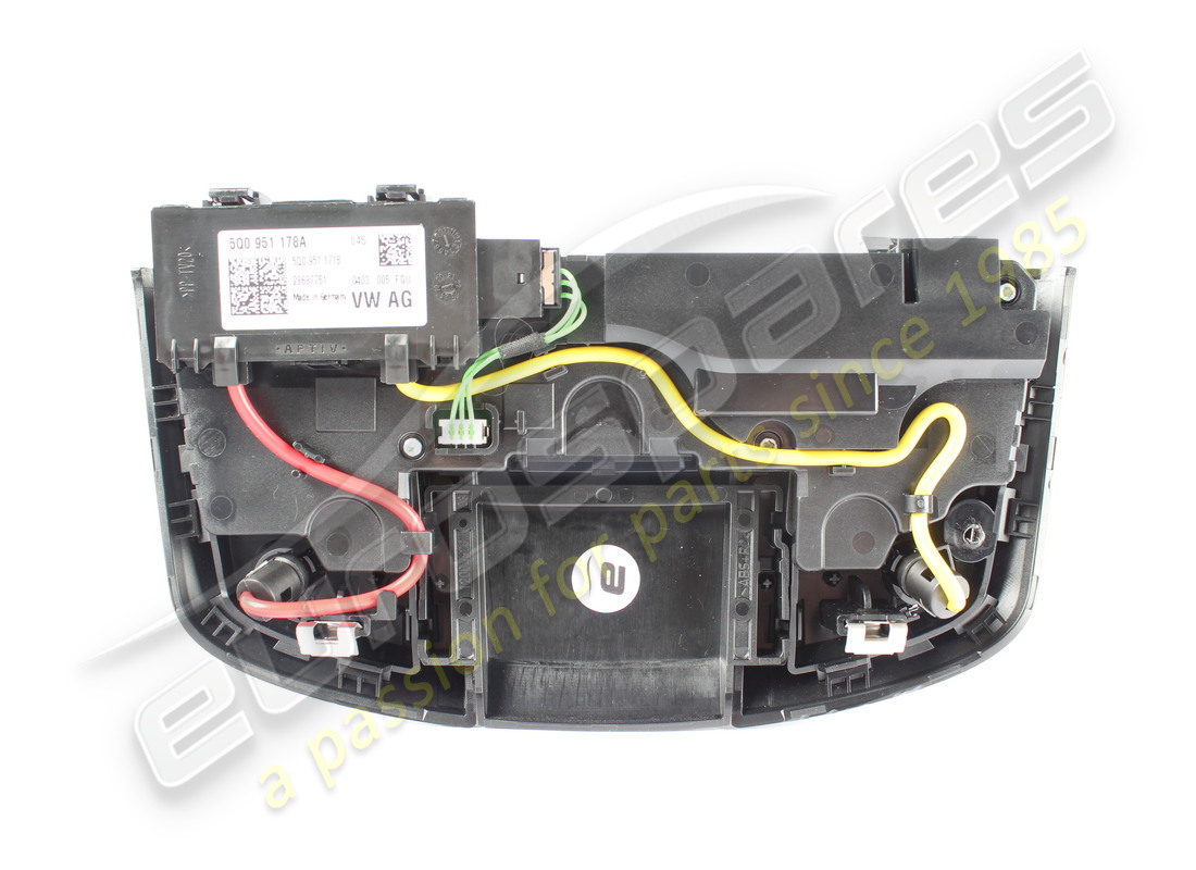 consola de techo negra usada porsche. número de pieza 992959551agtbn (2)
