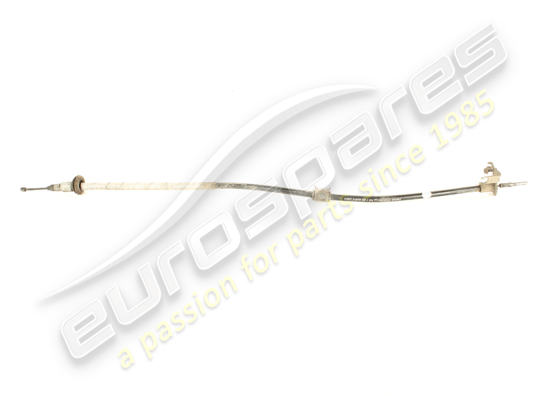 Cable de freno de mano derecho usado Ferrari. Número de pieza 249701 (1)