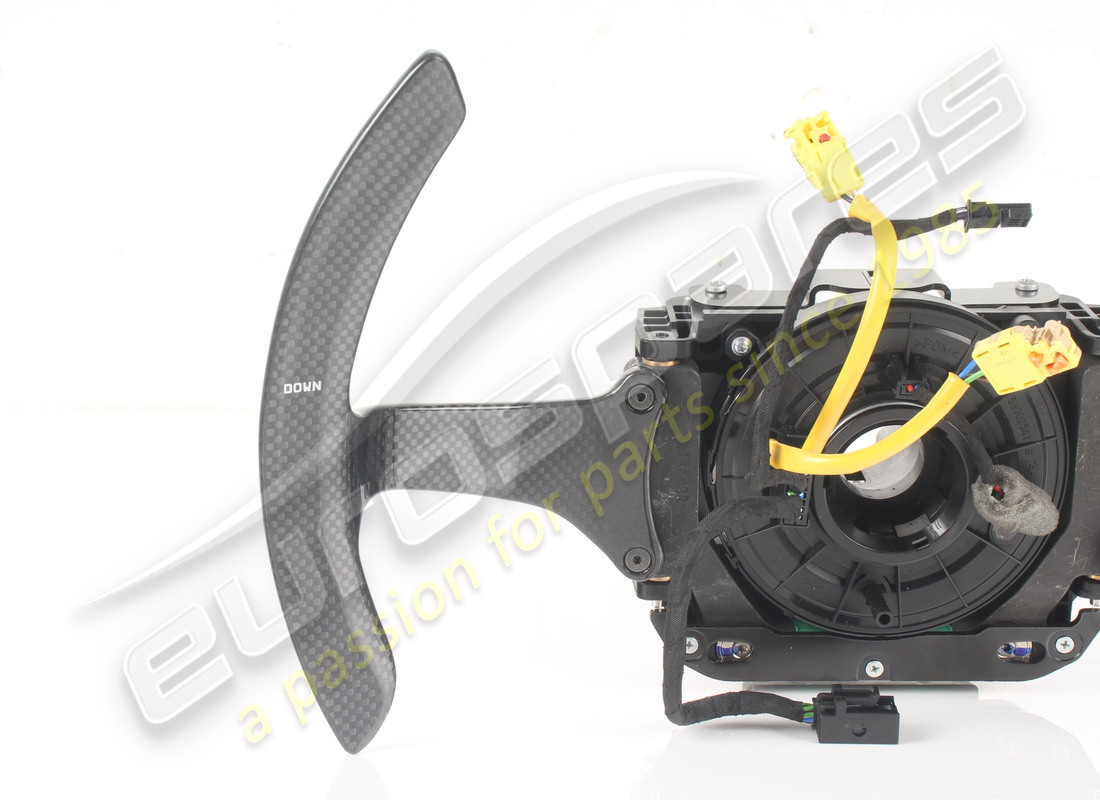 JUEGO DE CONTROL DE CAJA DE CAMBIOS MAGNÉTICO DE CARBONO (BRILLANTE) USADO FERRARI. NÚMERO DE PIEZA 817753 (2) juego de control de caja de cambios magnético de carbono (brillante) usado ferrari. número de pieza 817753 (2)