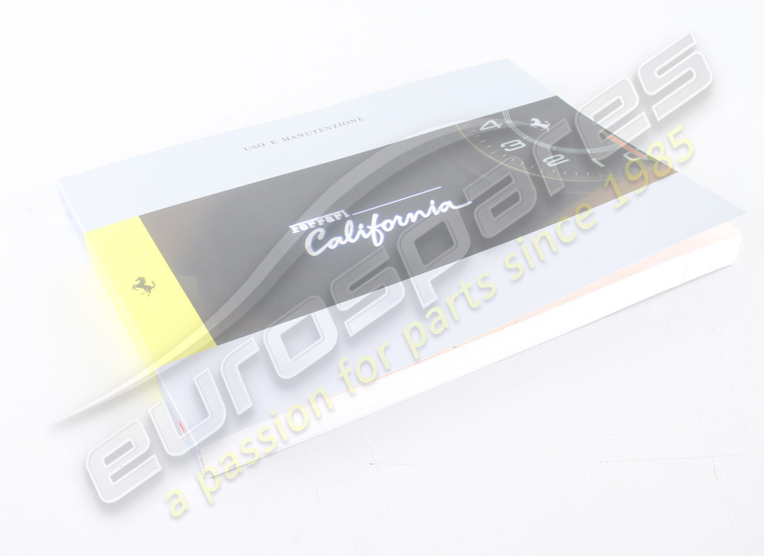 nuevo ferrari libro de instrucciones. número de parte 82109600 (1)