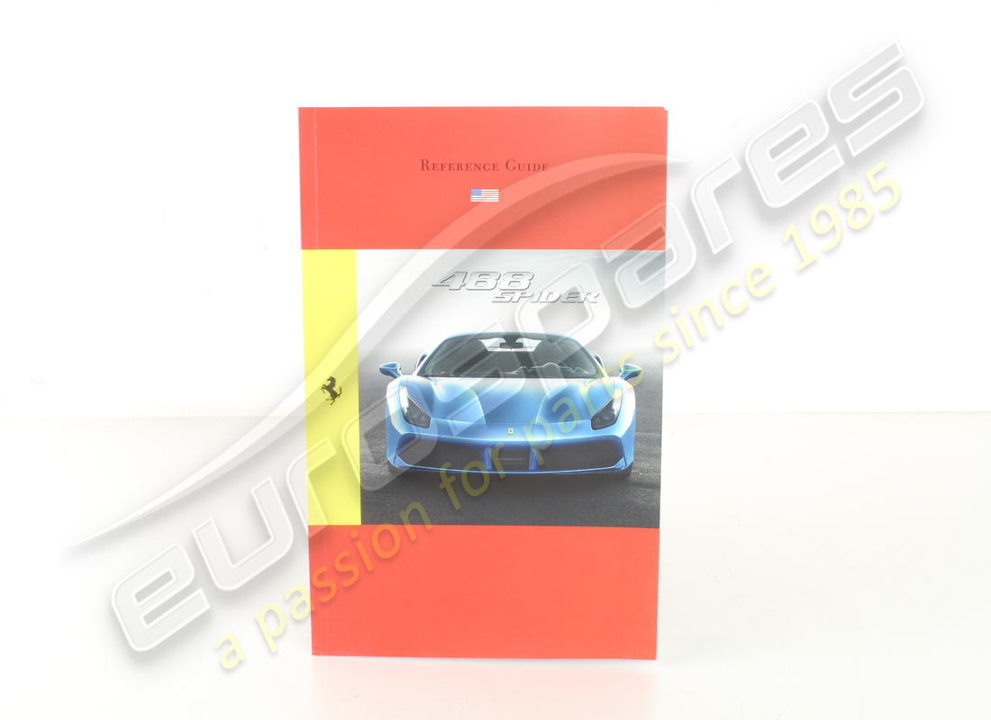 NUEVA GUÍA DE REFERENCIA RÁPIDA FERRARI. NÚMERO DE PIEZA 87992300 (1) nueva guía de referencia rápida ferrari. número de pieza 87992300 (1)