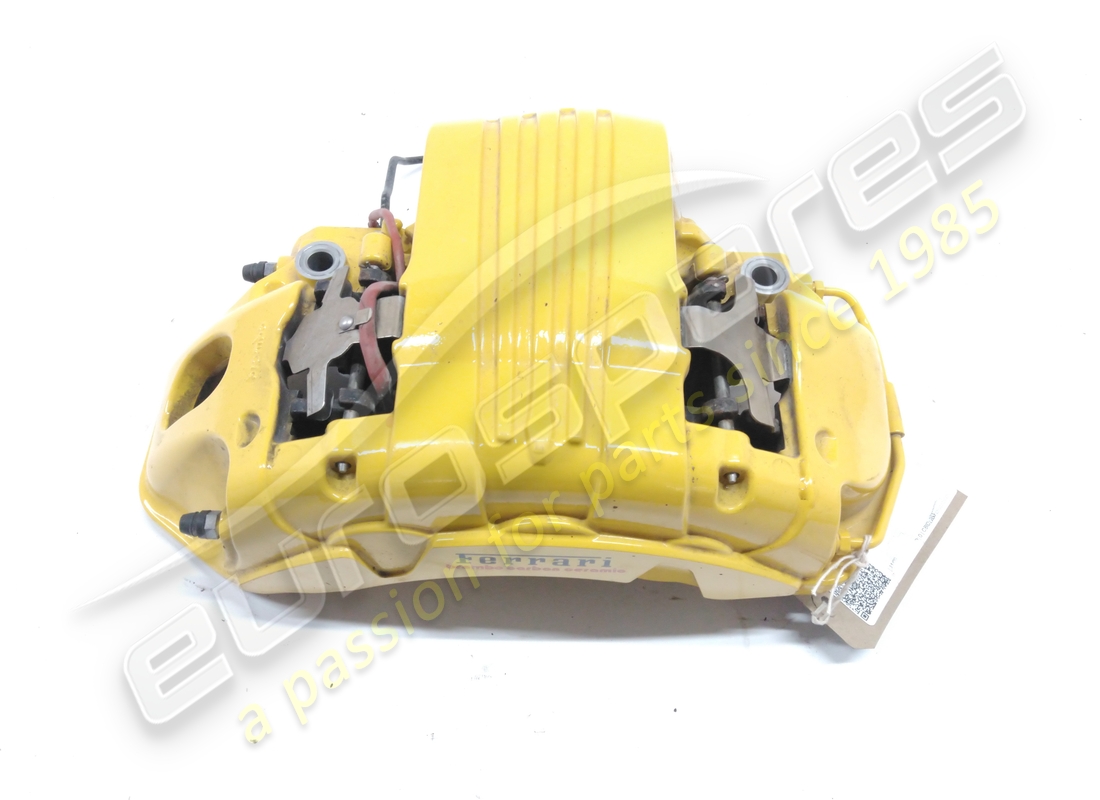 pinza de freno completa carbonocerámica ant.sx giall usada ferrari. número de pieza 776910 (2)