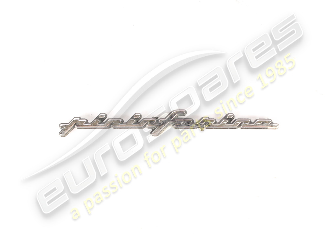 ORNAMENTO PININFARINA Ferrari USADO . NÚMERO DE PARTE 81604500 (1)