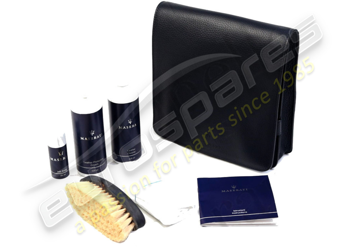 nuevo kit de cuidado del cuero maserati. número de pieza 920001972 (1)