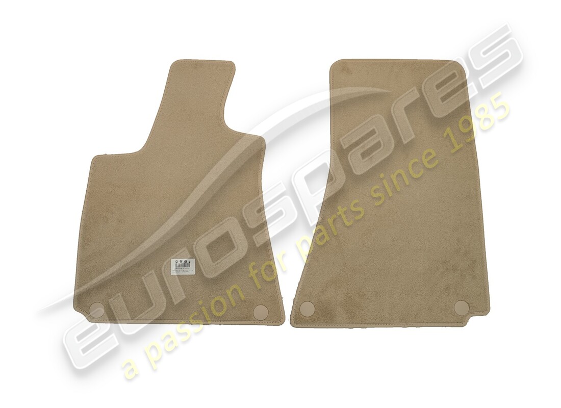 nuevo maserati kit de alfombrillas delanteras lhd sabbia. número de parte 673004330 (1)