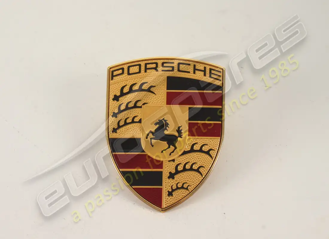 nueva insignia de capó porsche. número de pieza 9p1853601 (1)