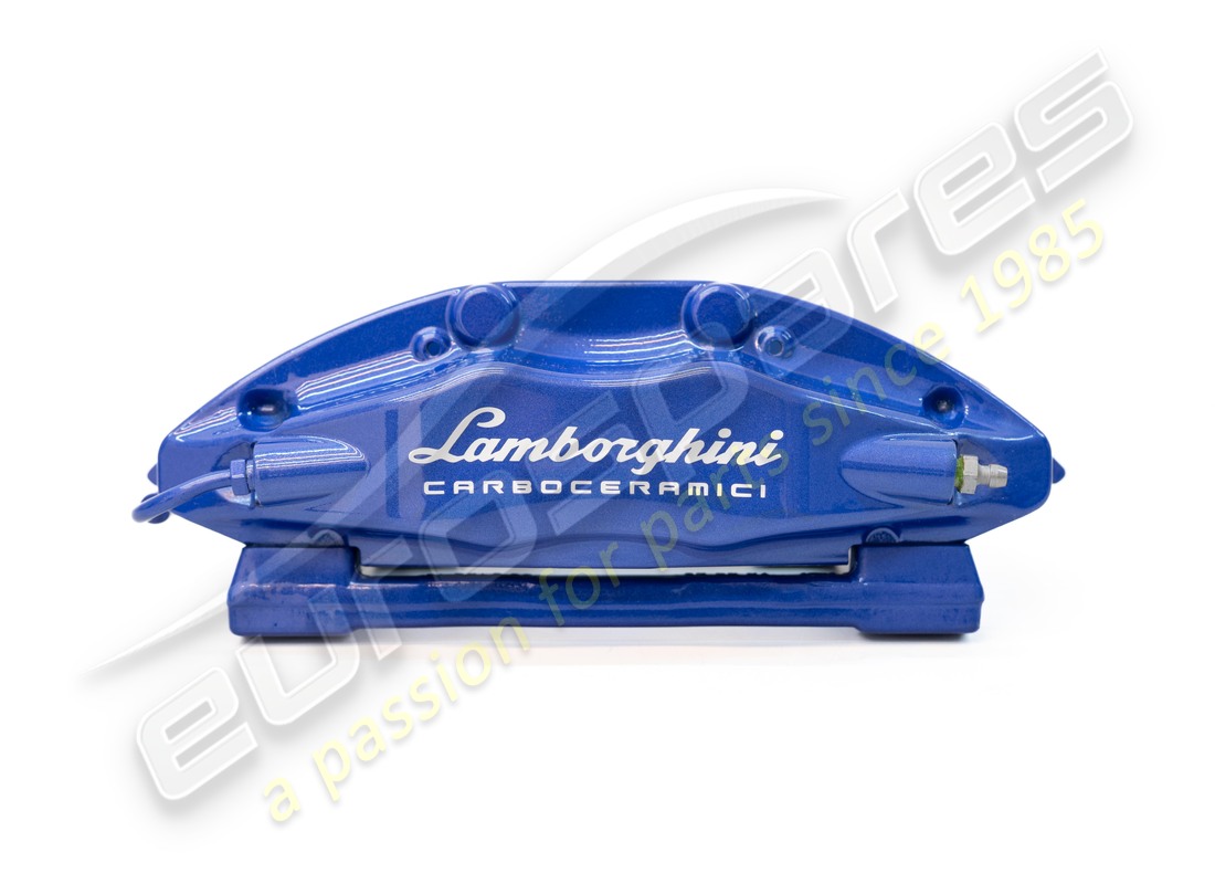 Pinza de freno trasera PCCB usada Lamborghini azul ADP. Número de pieza 4T0615405CJ (1)