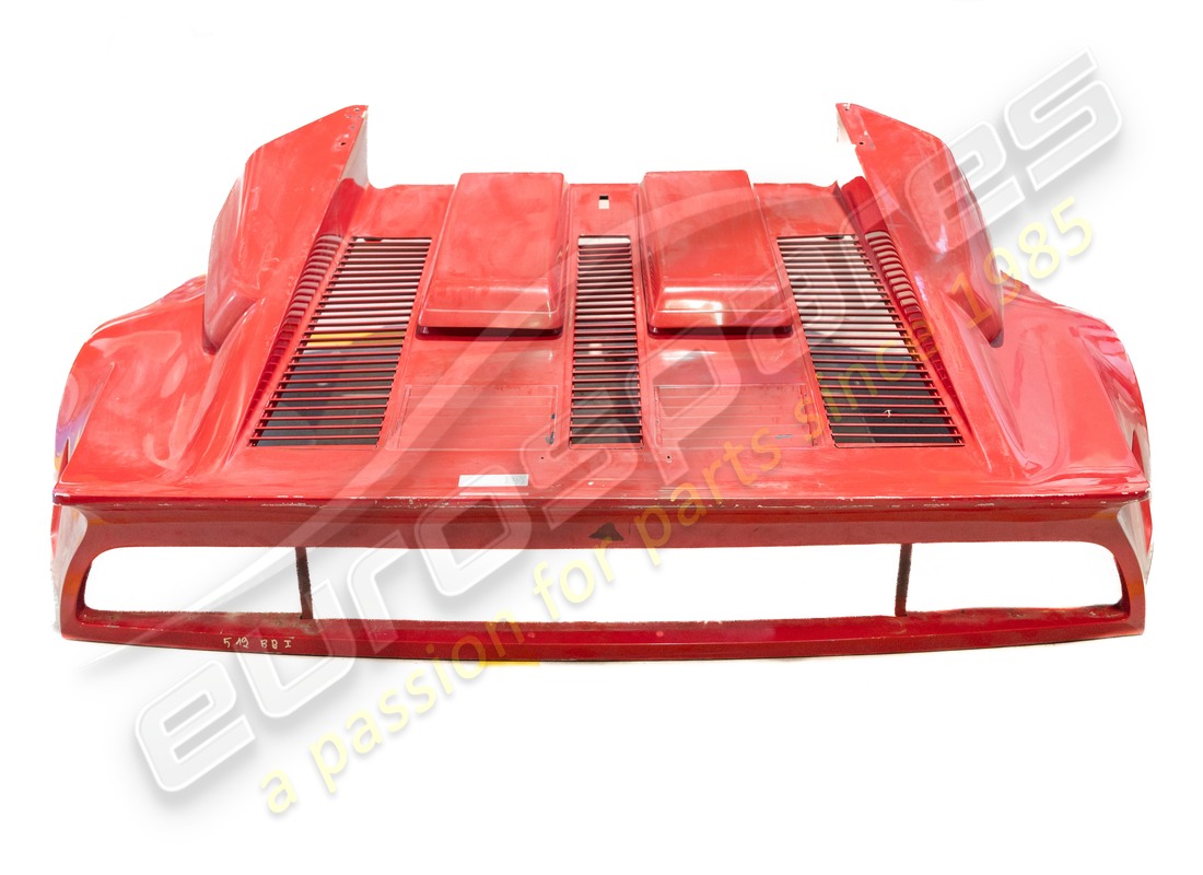 conjunto de tapa de motor usado ferrari 512bbi. número de pieza 60819800 (7)