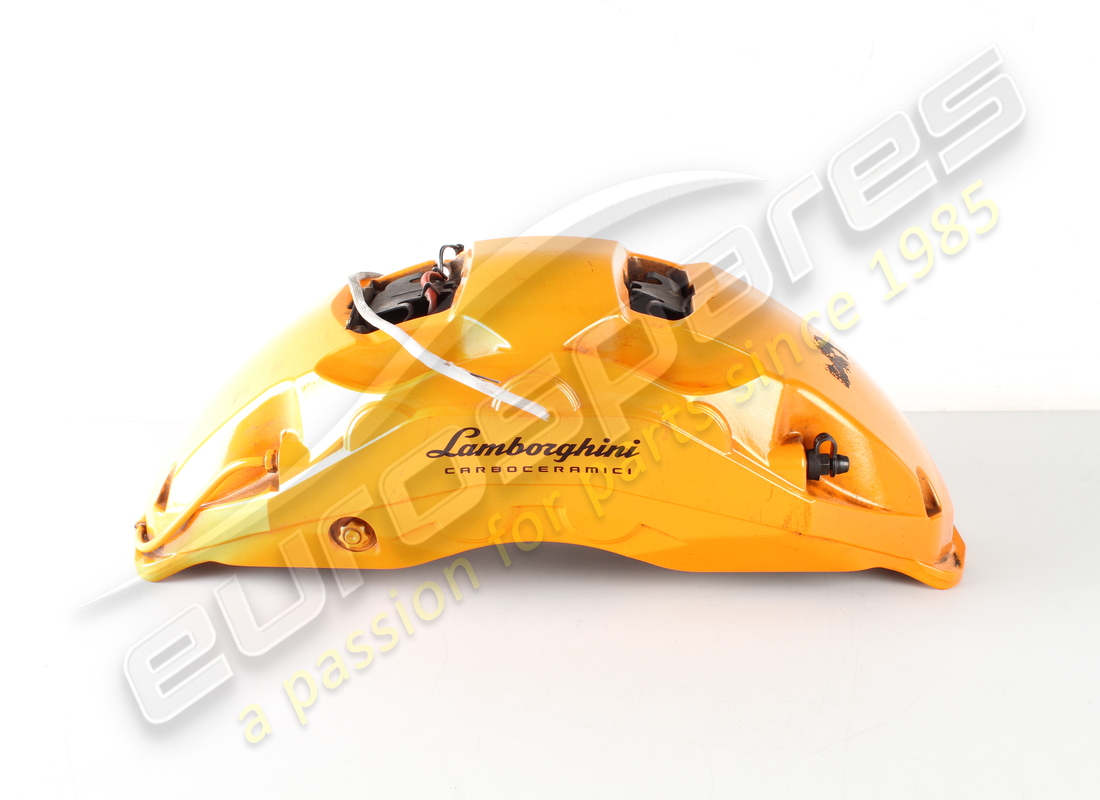 USADA LAMBORGHINI PINZA DE FRENO 21 CERÁMICA 10K. NÚMERO DE PIEZA 4M0615106KM (1) usada lamborghini pinza de freno 21 cerámica 10k. número de pieza 4m0615106km (1)