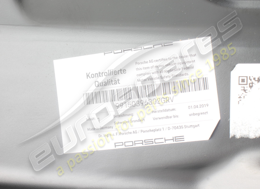 nuevo porsche imprimado. número de pieza 99150396302grv (5)