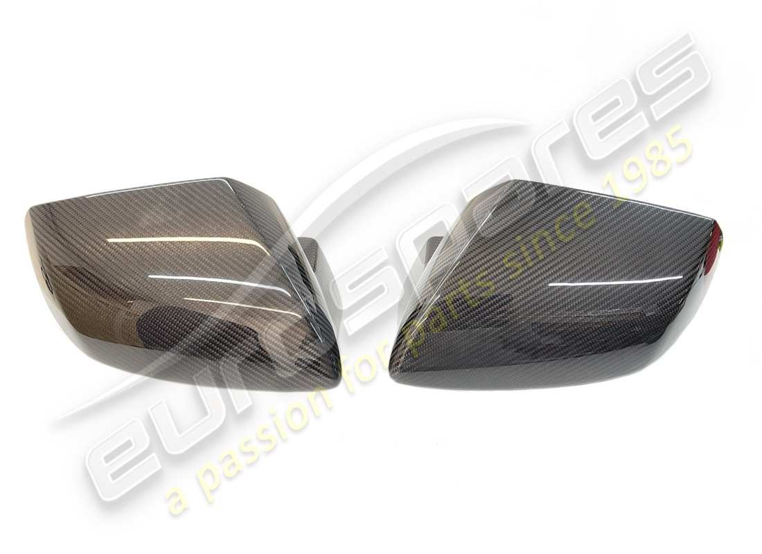 nuevo lamborghini kit de tapas de espejo de carbono brillante + tornillos. número de pieza 4t0898820j (2)