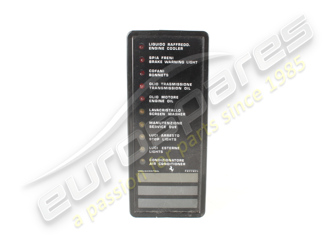 usado ferrari verificar panel de control. número de pieza 60920600 (1)