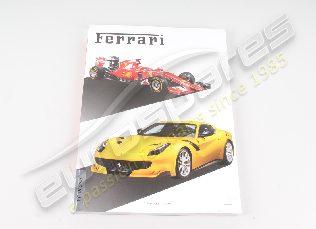 nuevo anuario ferrari 2015. número de pieza 95998202 (1)
