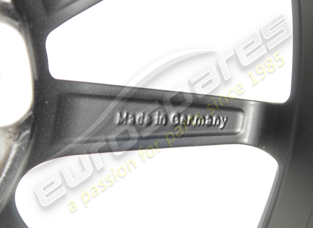 NUEVA LLANTA DE ALEACIÓN PORSCHE NEGRO MATE. NÚMERO DE PIEZA 992601025DDJE1 (5) nueva llanta de aleación porsche negro mate. número de pieza 992601025ddje1 (5)