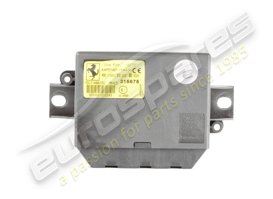 ecu del nodo del sensor de estacionamiento usado ferrari. número de pieza 315675 (1)