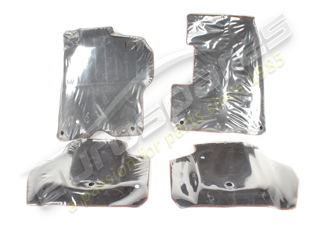 kit de alfombrillas delanteras desmontables usado ferrari. número de pieza 849174.. (2)