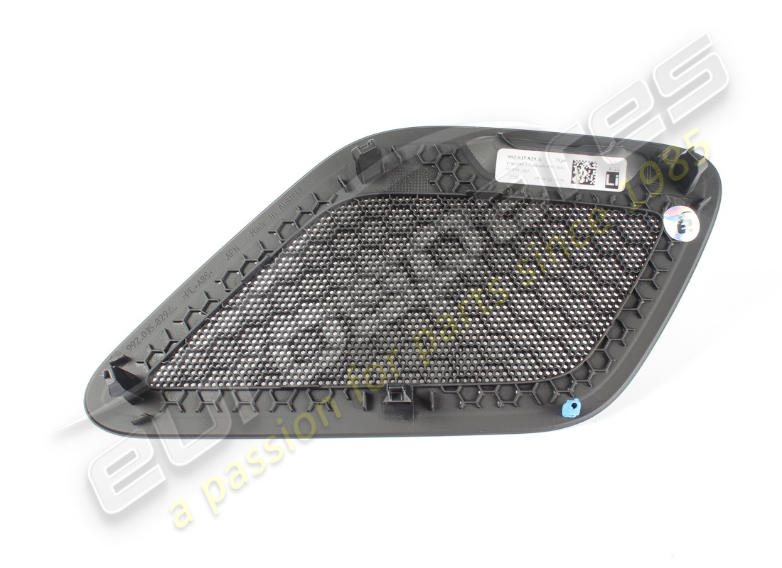 usado porsche moldura de altavoz negra. número de pieza 992035829a5q0 (2)