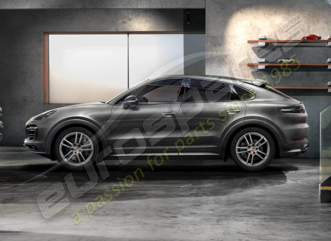 nuevo juego de ruedas y neumáticos de invierno cayenne sport de porsche 20 pulgadas. número de parte 9y0044630c (2)