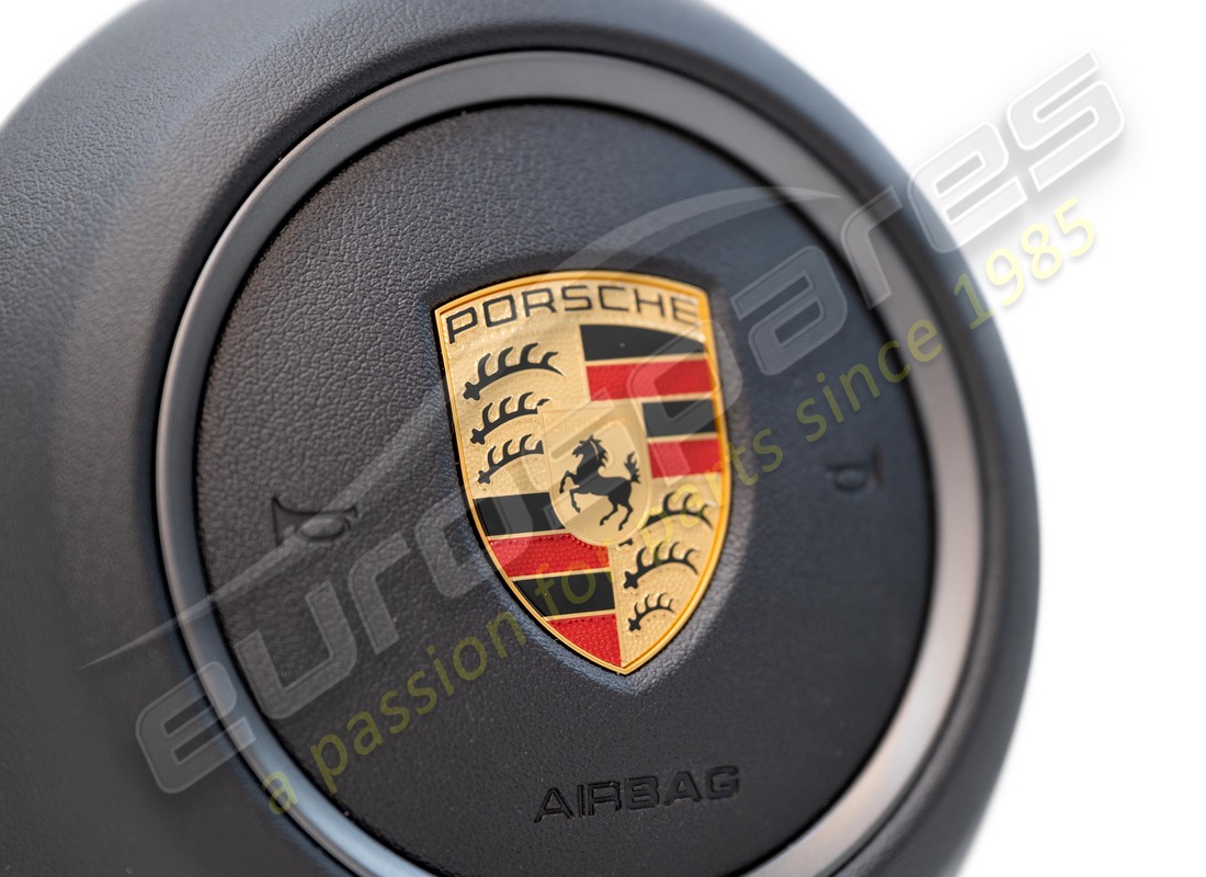 nueva unidad de airbag porsche para volante negro/oscuro. número de pieza 9j1880201pia8 (3)