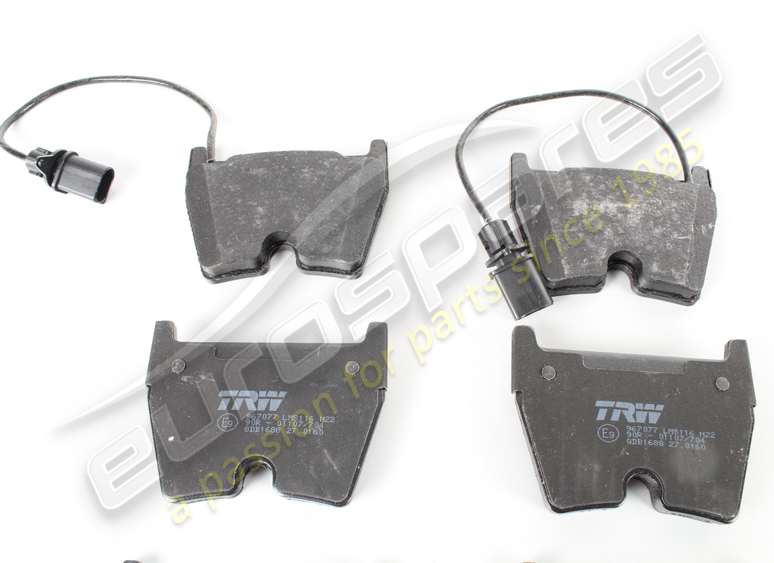 nuevo eurospares delantero pastillas de freno para disco de acero. número de pieza 400698151 (4)